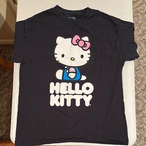Hello Kitty Black and Pink Short Sleeve Tee